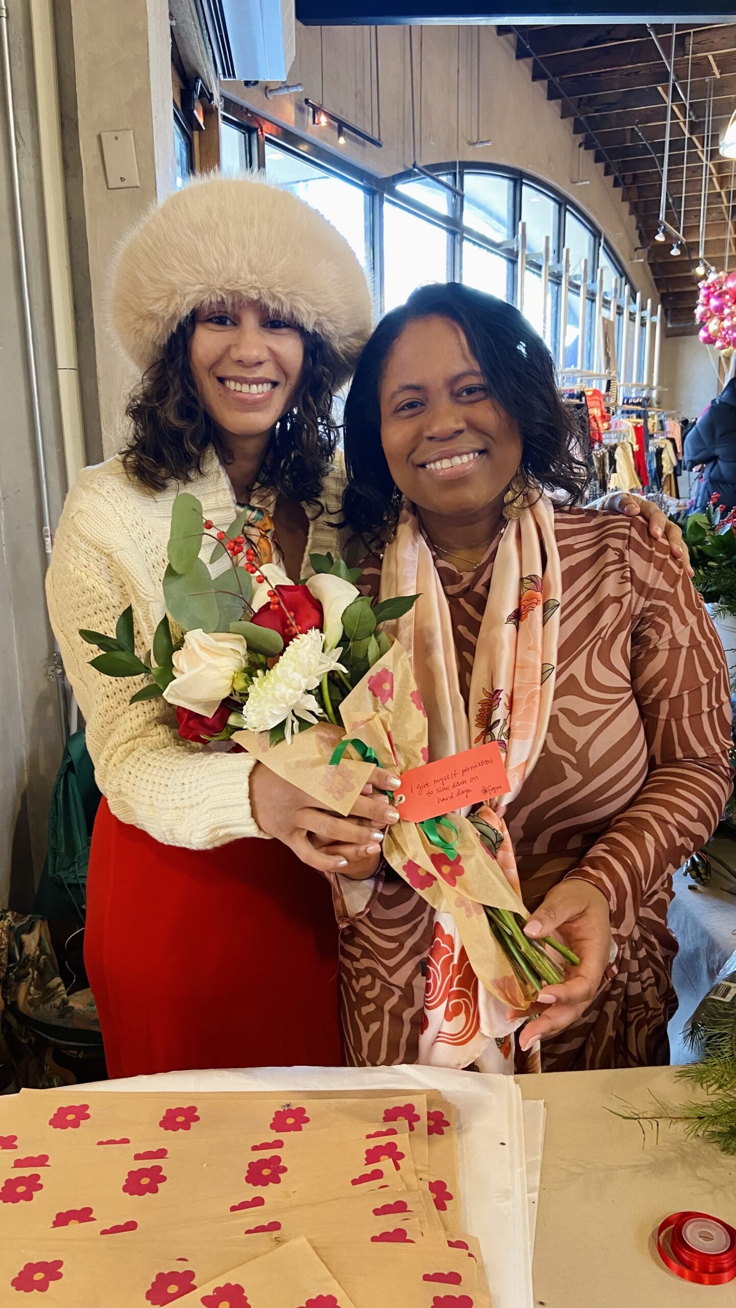 Holiday Bloom Bar at Anthropologie